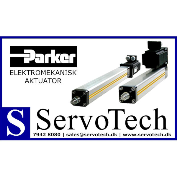 ServoTech Annonce Elektromekanisk Aktuator Parker 2017